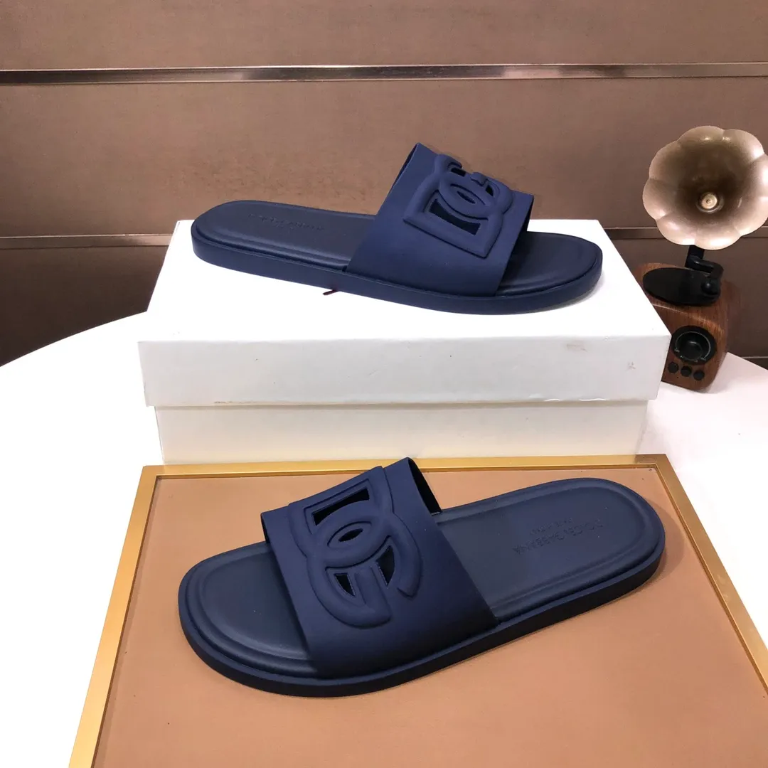 Men's shoes💰280💰【D&G】High-end quality Product trademark: DG "Dolce & Gabban*" slippers, Product material: Imported cowhide upper, original air cushion outsole, regular size: 38-45